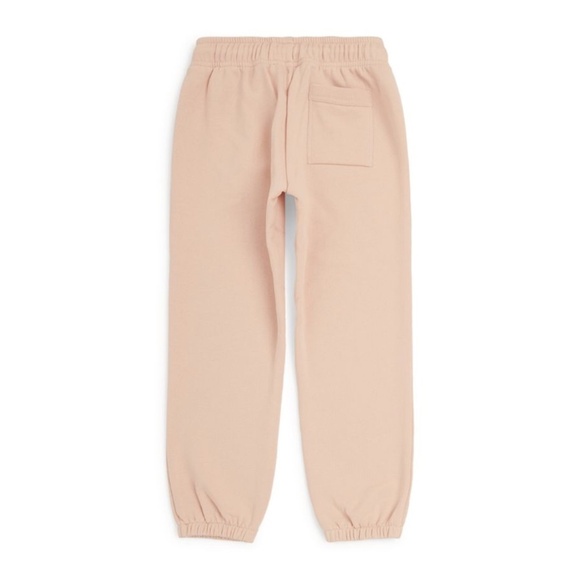 NEW Acne Studios Kids Face Patch Drawstring Sweatpants in Powder Pink Sz. 8-10 - Picture 7 of 7